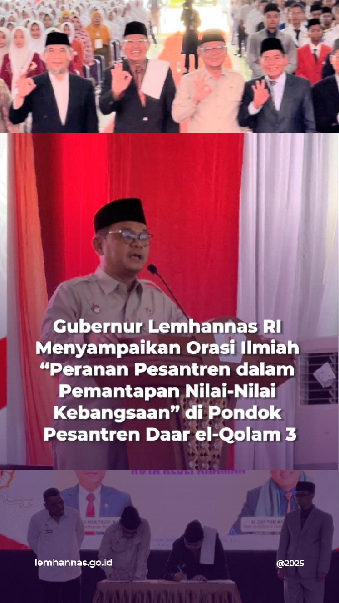 Sahabat Tannas, Lemhannas RI selalu giat dalam usa...