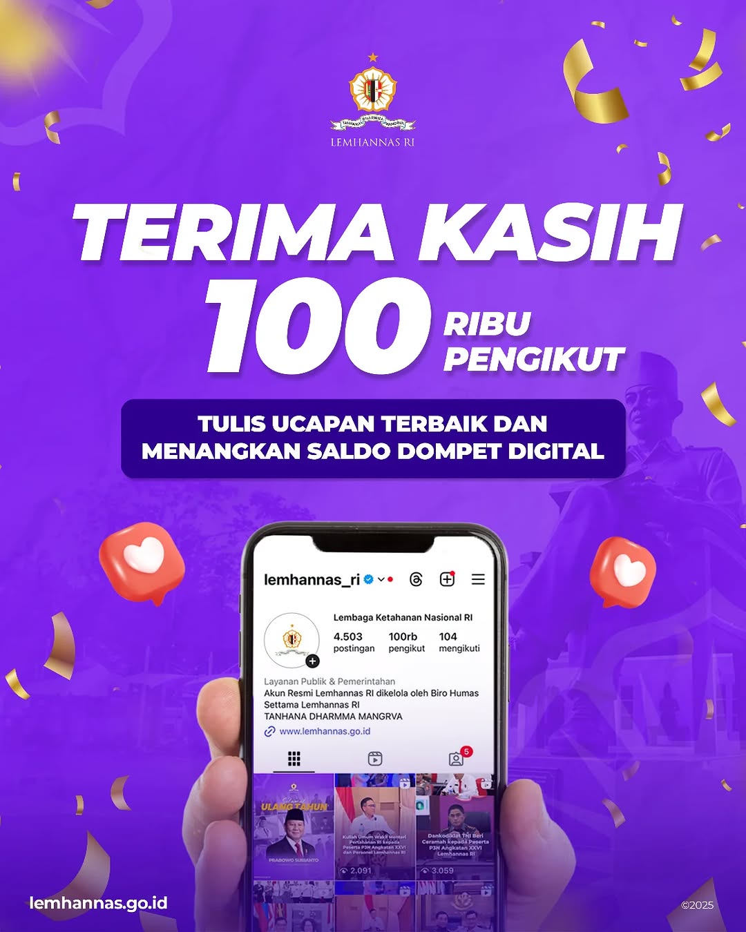 Tingginya minat Sahabat Tannas untuk selalu terinf...