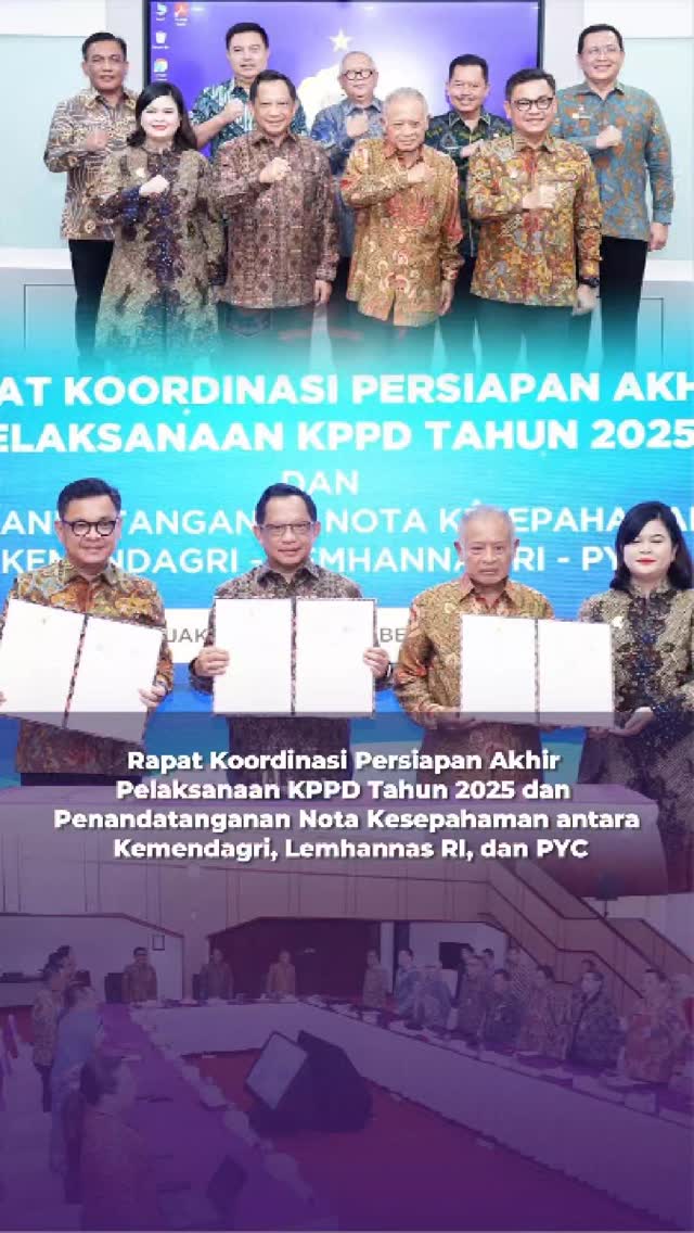 Lemhannas RI hari ini menjadi tuan rumah rapat koo...