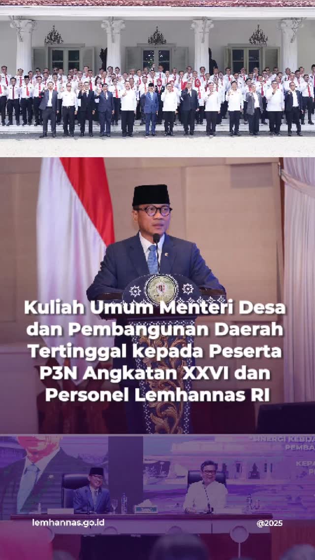 Menteri Desa dan Pembangunan Daerah Tertinggal H. ...