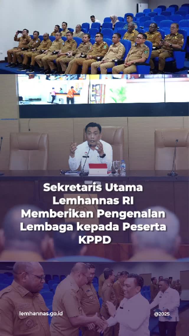 Para bupati dan walikota calon peserta Kursus Pema...