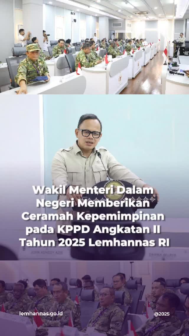 Usai upacara pembukaan KPPD Angkatan II, para pese...