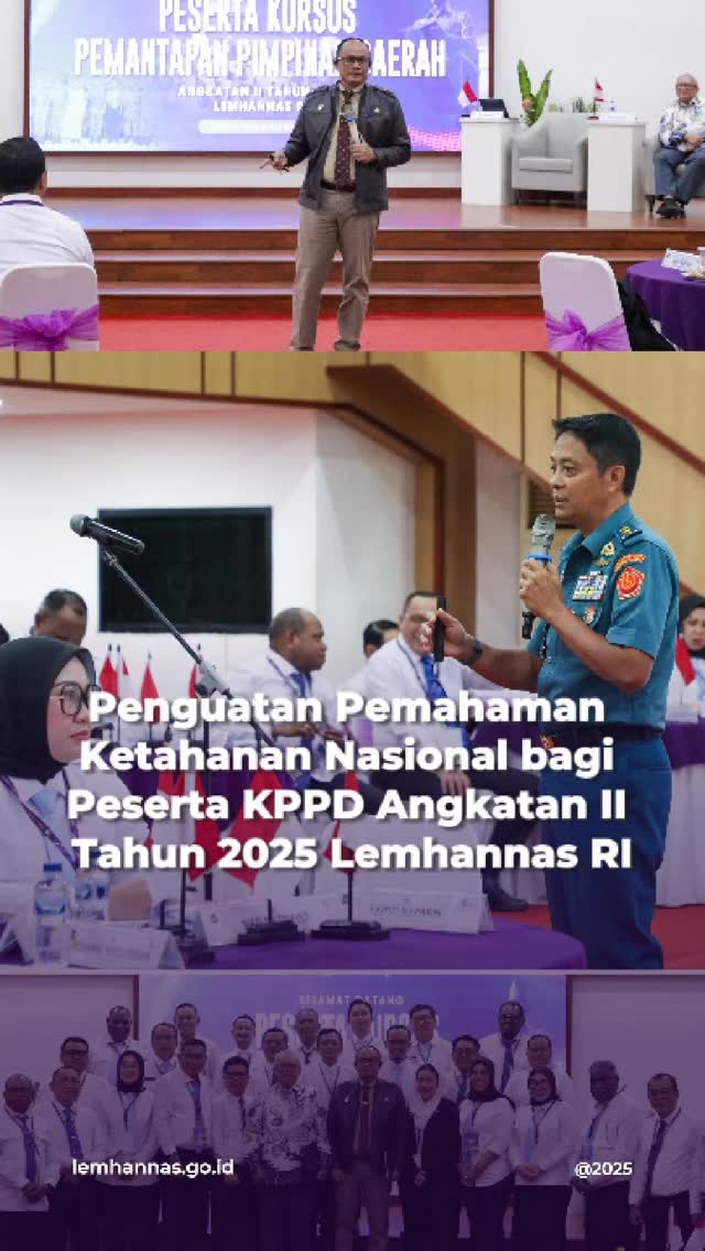 Lemhannas RI memperkuat pemahaman ketahanan nasion...