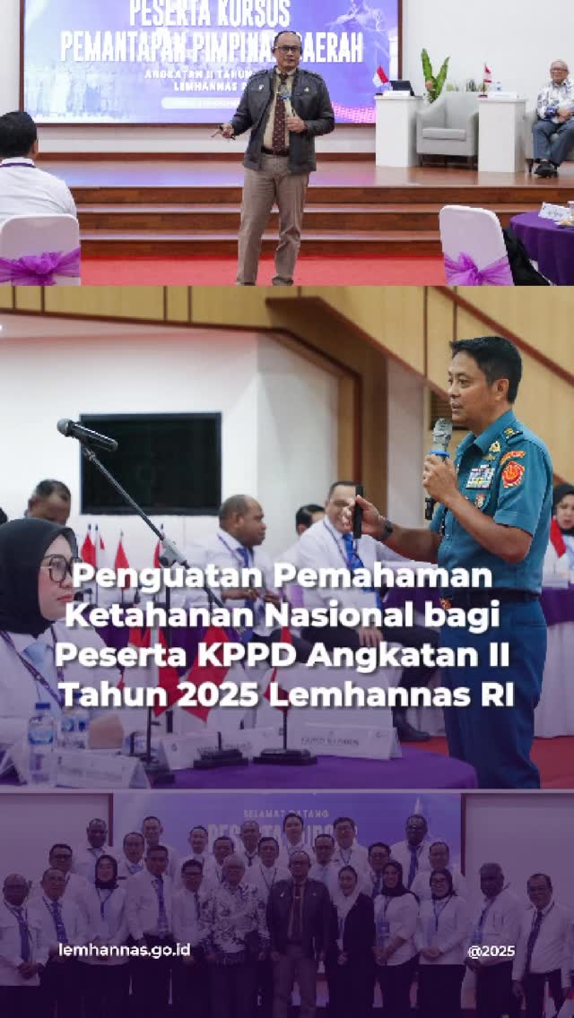 Lemhannas RI memperkuat pemahaman ketahanan nasion...