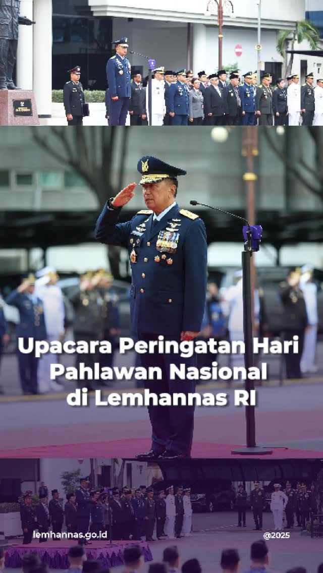 Seluruh personel Lemhannas RI pagi tadi mengikuti ...