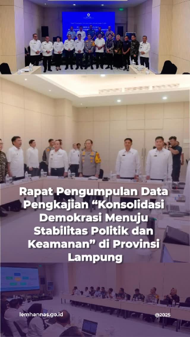 Lemhannas RI saat ini tengah melakukan pengkajian ...