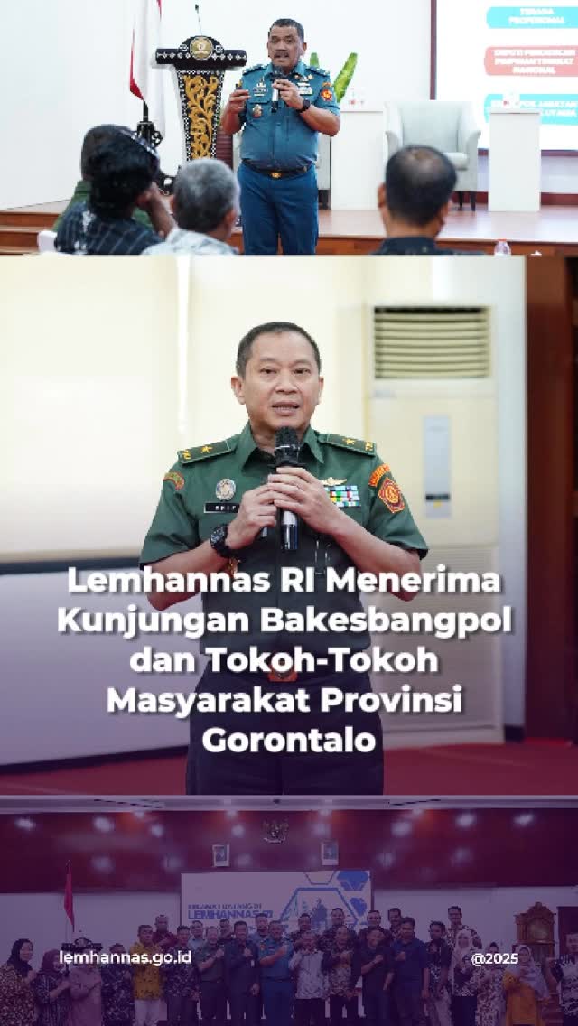 Sahabat Tannas, Lemhannas RI sore tadi menerima se...