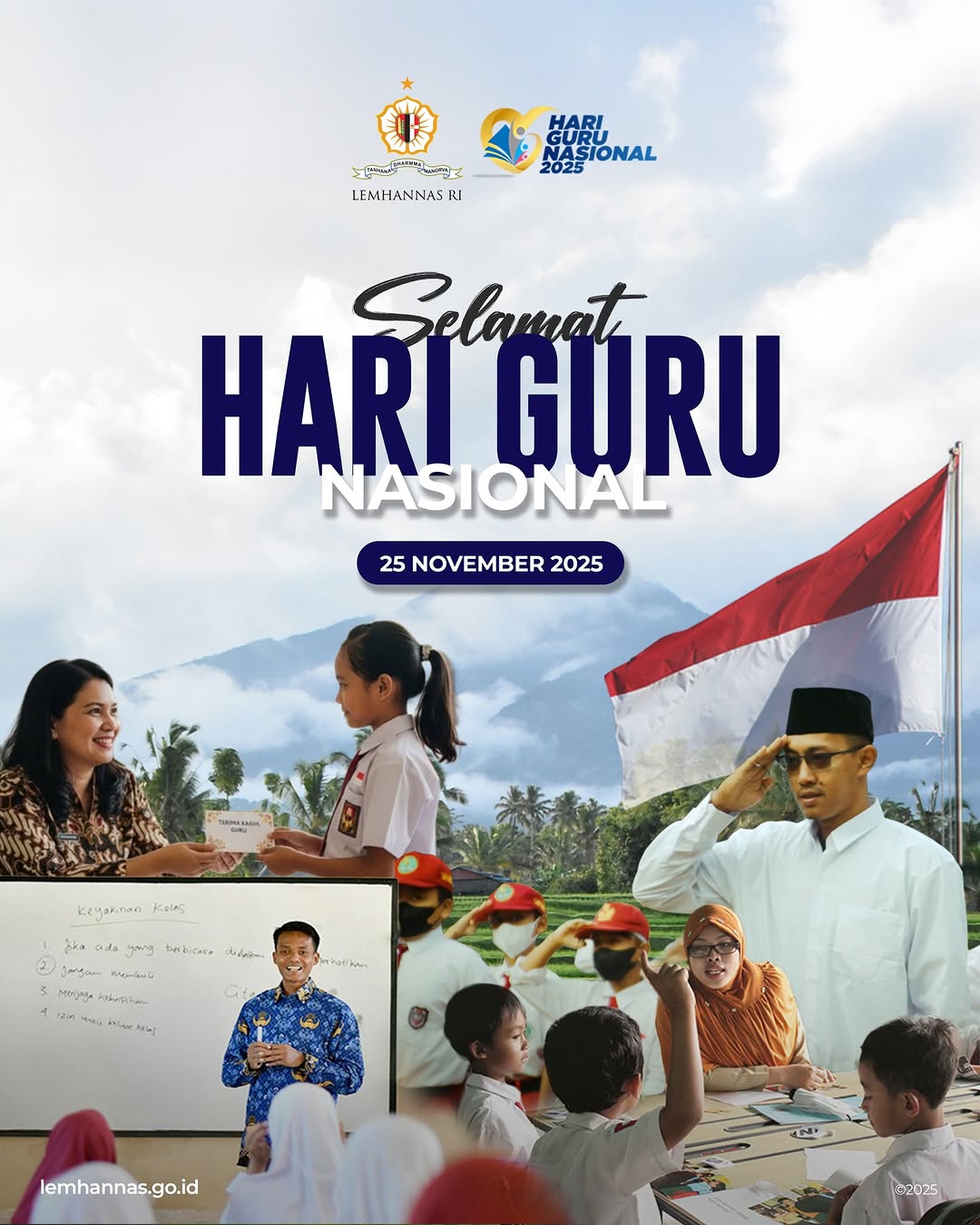 Hari Guru Nasional diperingati setiap 25 November ...