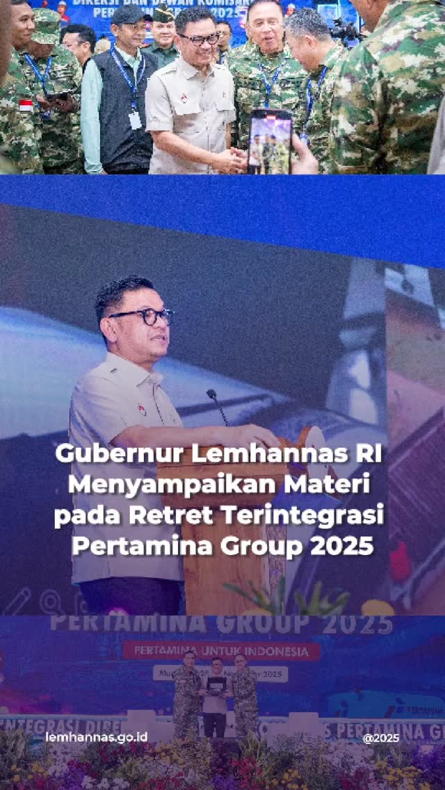 Gubernur Lemhannas RI Dr. H. TB. Ace Hasan Syadzil...
