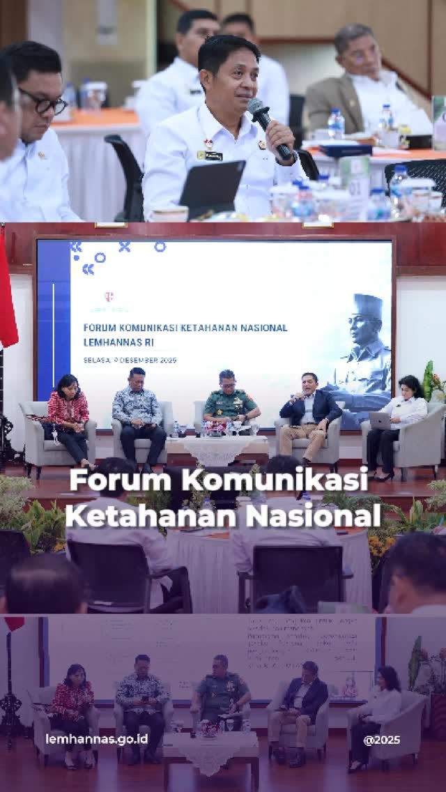Lemhannas RI kembali menggelar forum komunikasi ke...