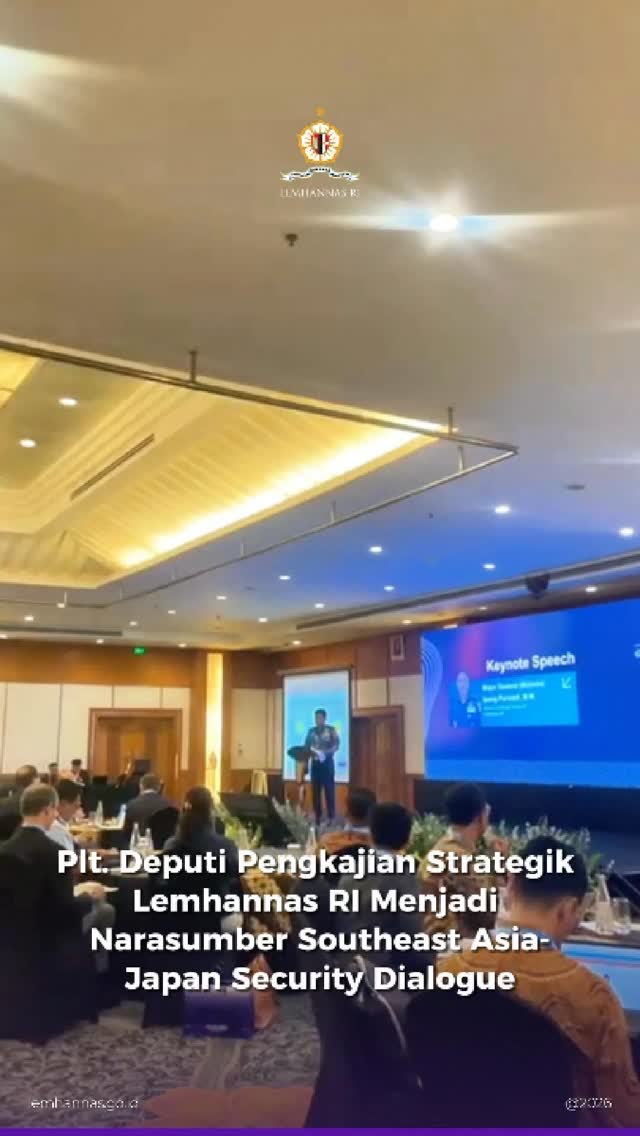 Plt. Deputi Pengkajian Strategik Lemhannas RI Mayj...
