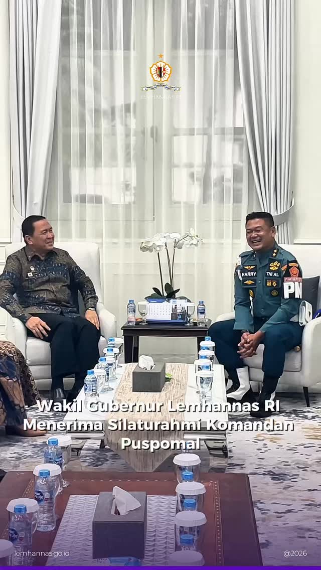 Wakil Gubernur Lemhannas RI Laksdya TNI Edwin, S.H...