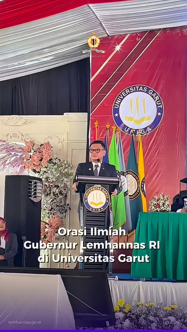 Gubernur Lemhannas RI Dr. H. TB. Ace Hasan Syadzil...