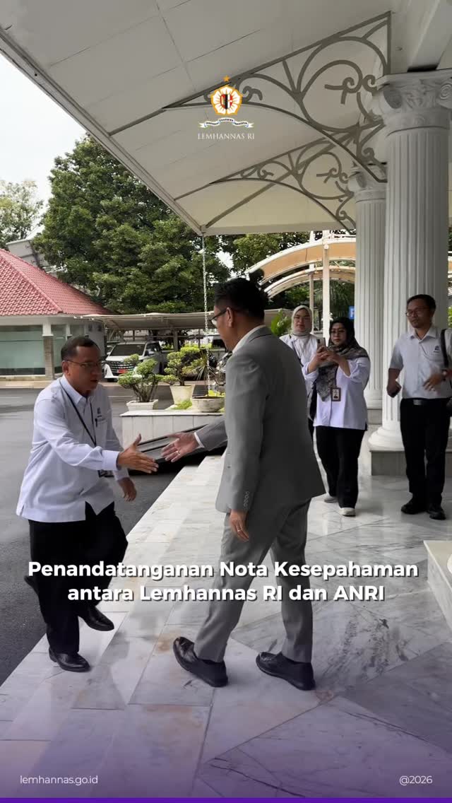 Lemhannas RI pagi tadi melakukan penandatangan not...