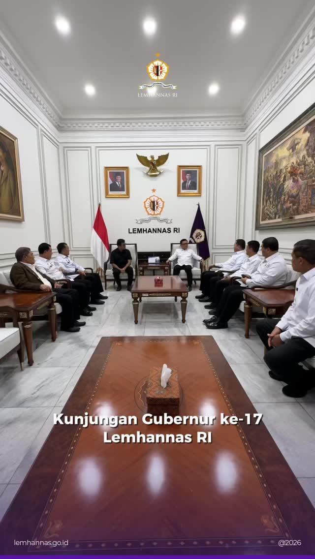 Gubernur ke-17 Lemhannas RI Andi Widjajanto pagi t...