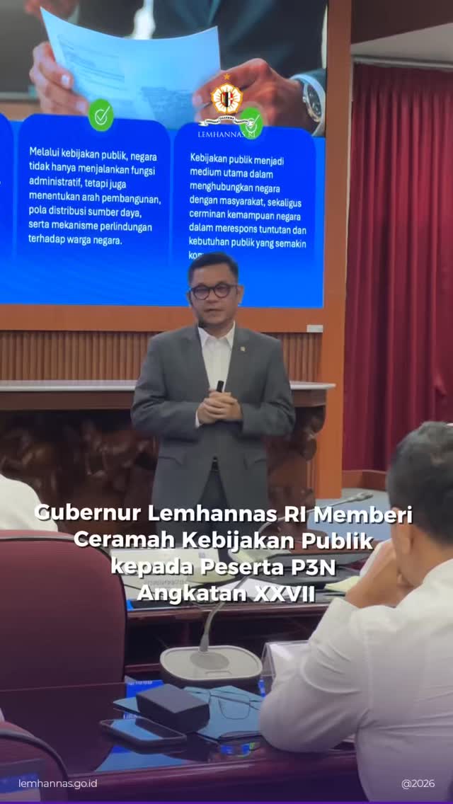Gubernur Lemhannas RI Dr. H. TB. Ace Hasan Syadzil...