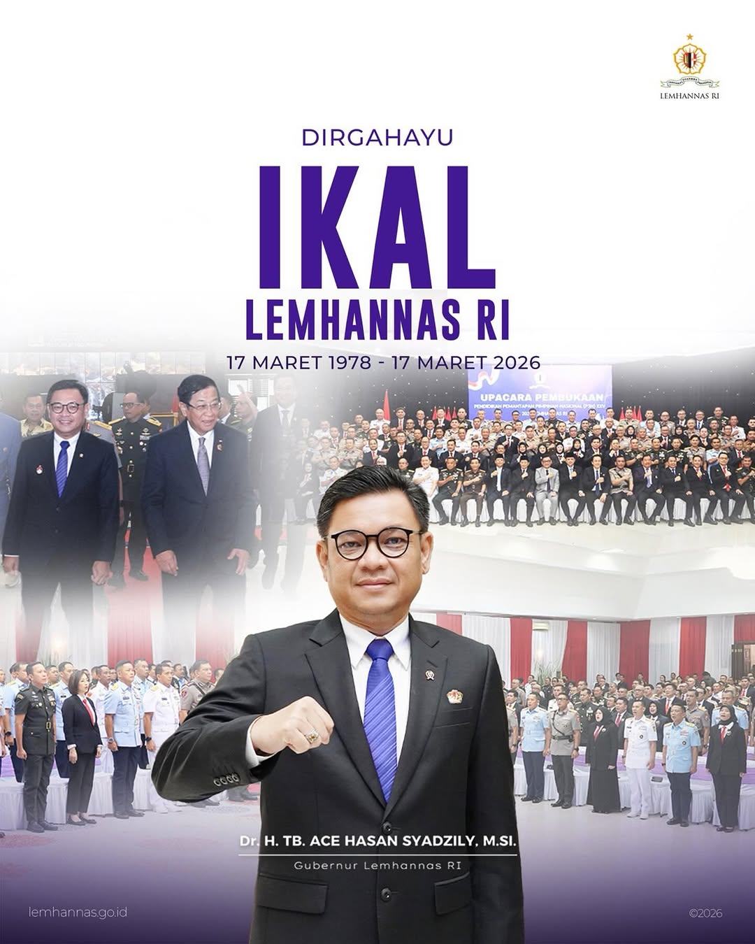 Selama 48 tahun, Ikatan Keluarga Alumni Lemhannas ...