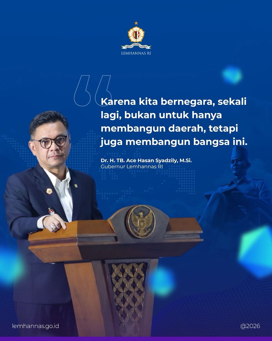 Ketahanan nasional sejatinya merupakan cerminan ke...