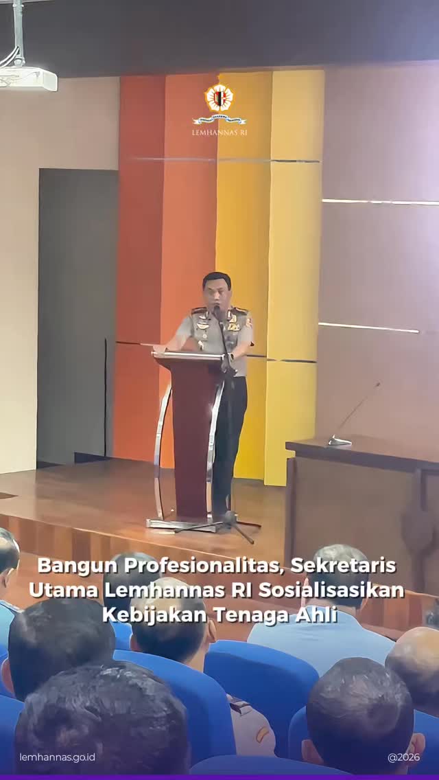 Lemhannas RI siang tadi melaksanakan kegiatan sosi...
