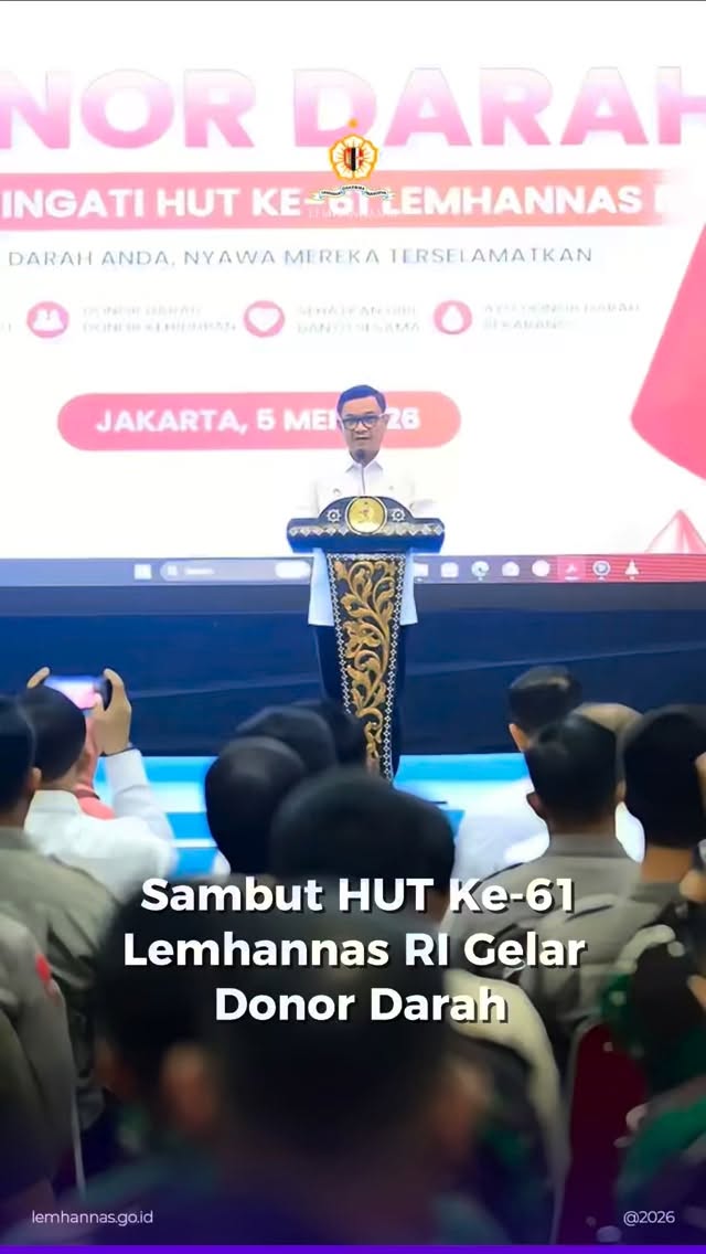 Dalam rangkaian peringatan HUT ke-61, Lemhannas RI...
