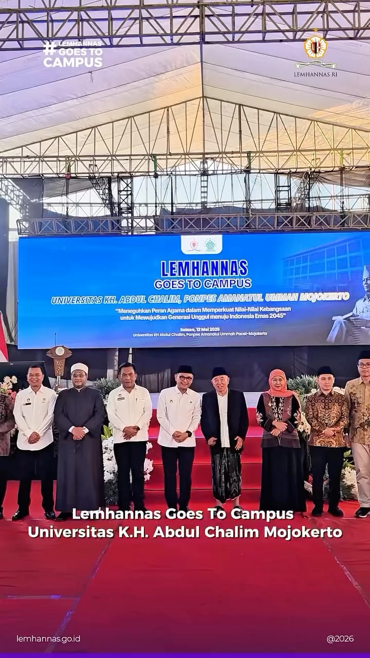 Gubernur Lemhannas RI, Dr. H. TB. Ace Hasan Syadzi...