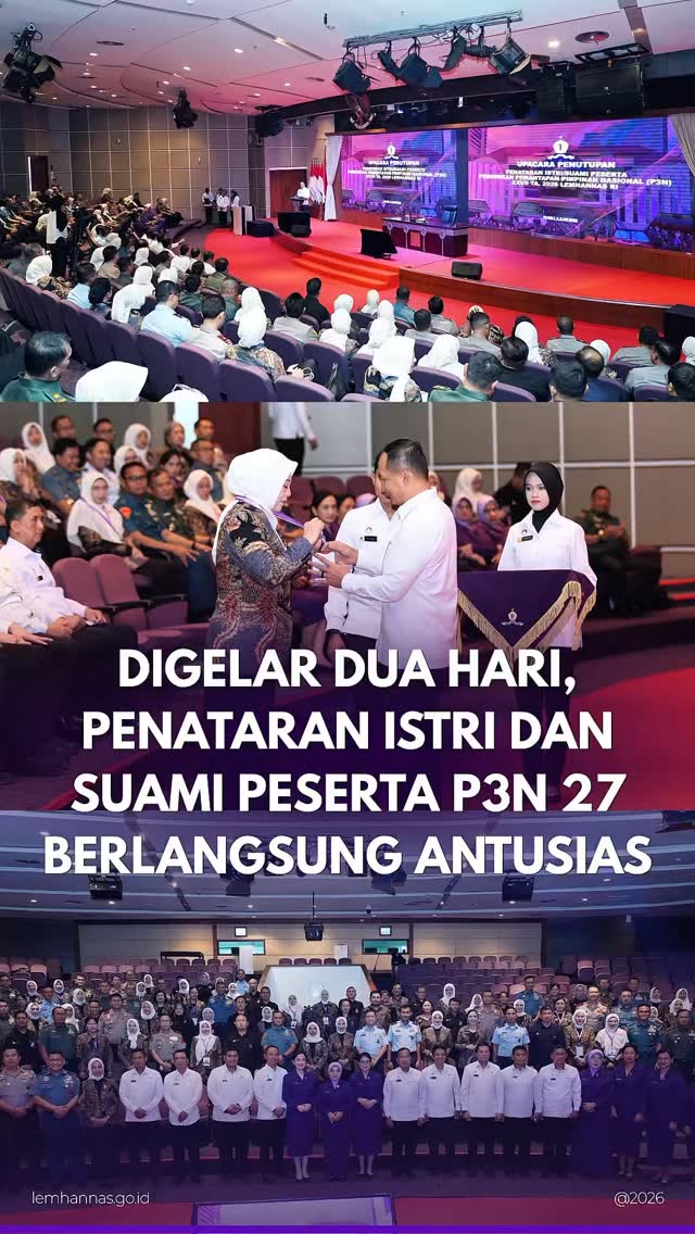 Kegiatan penataran istri dan suami peserta P3N 27 ...