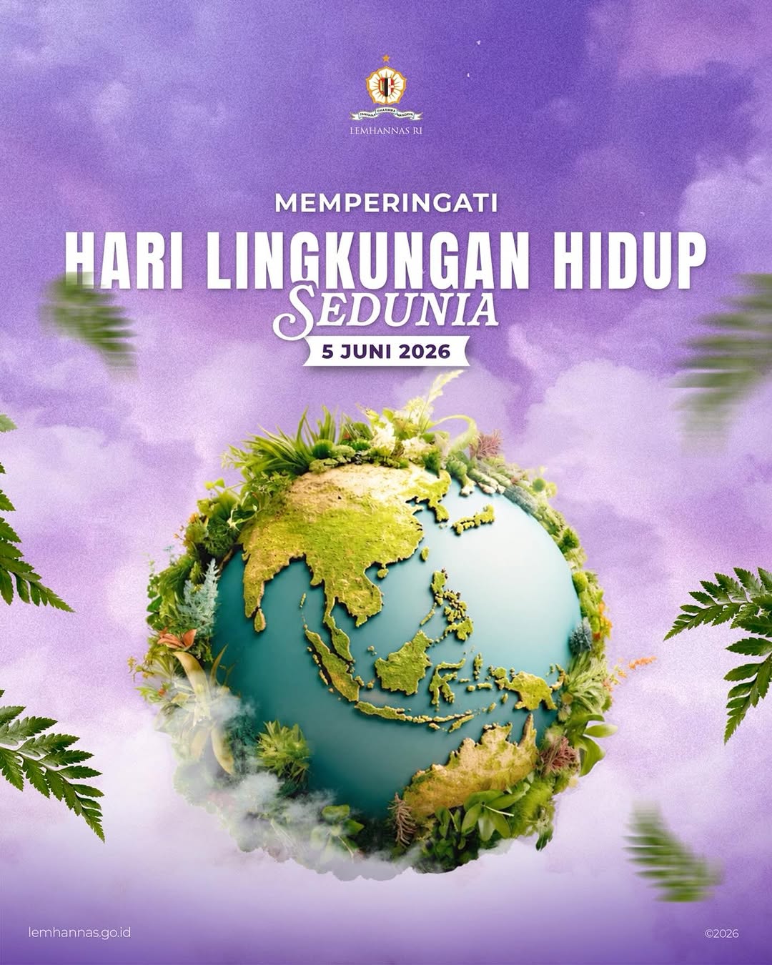 Hari Lingkungan Hidup Sedunia mengingatkan akan pe...