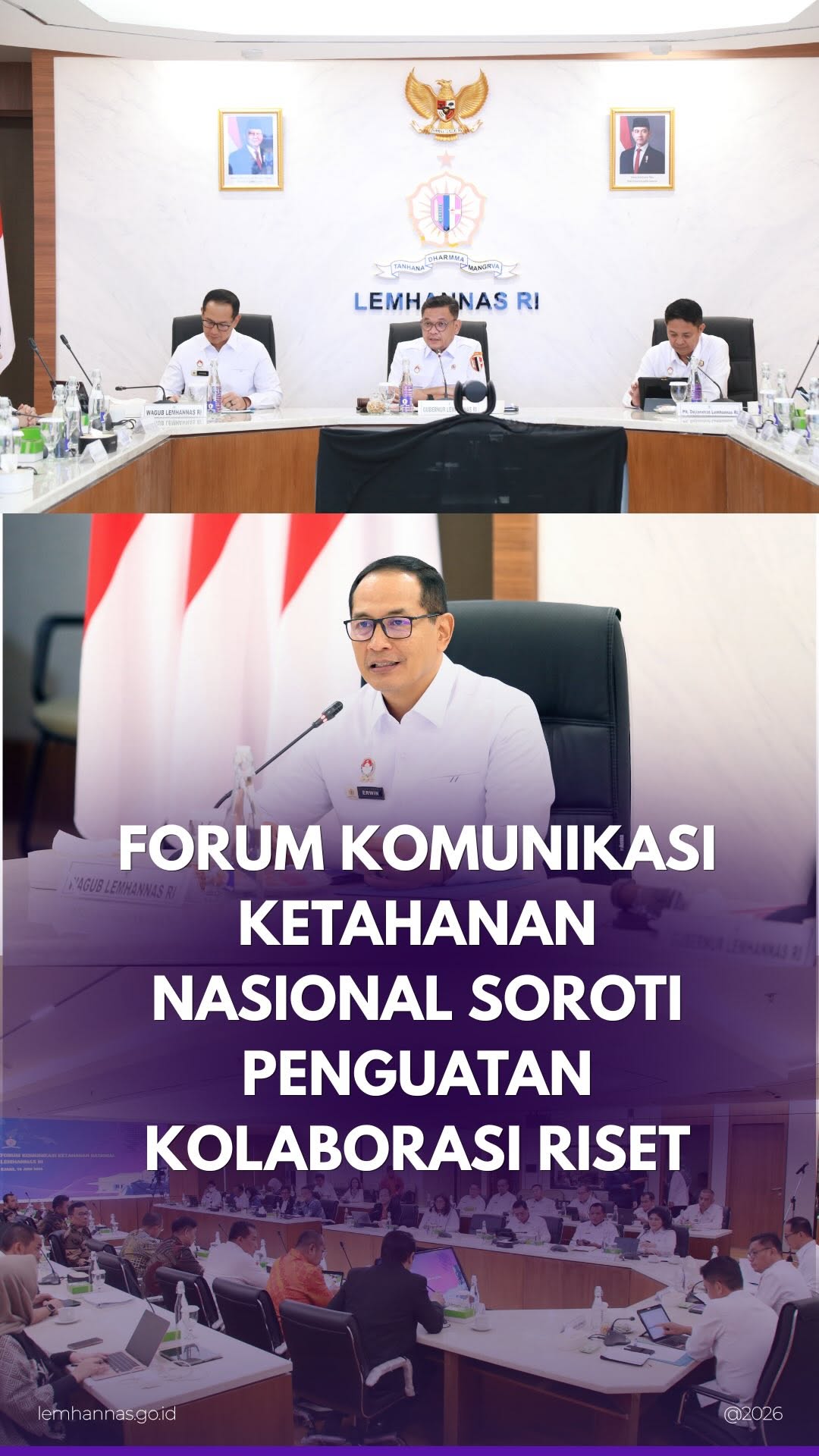 Forum komunikasi ketahanan nasional kembali digela...