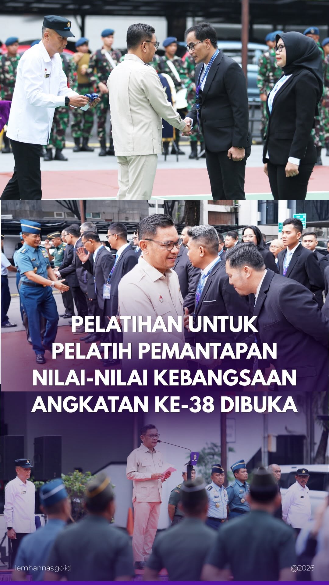 Seratus peserta hari ini mulai mengikuti Pelatihan...