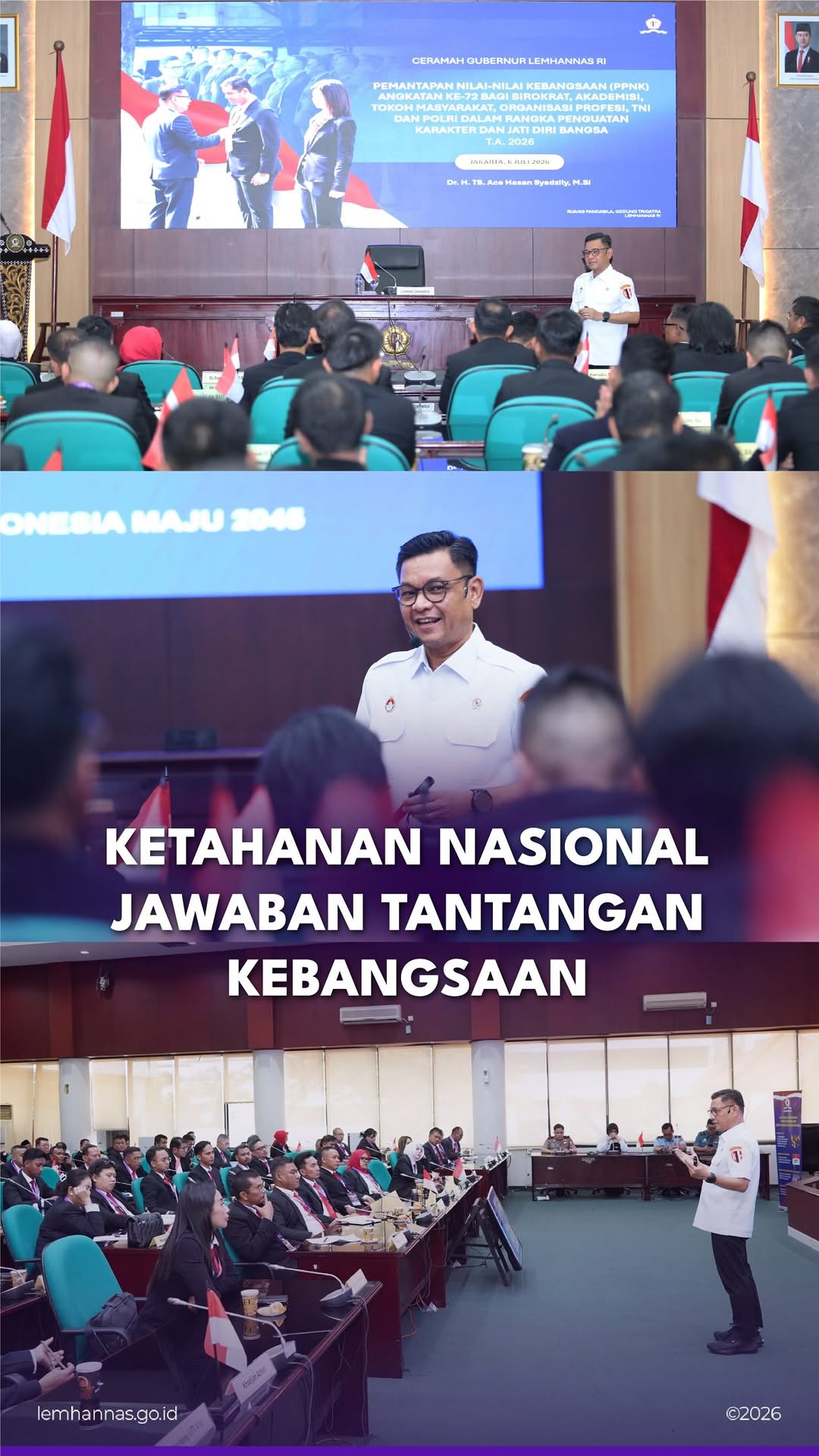 Sahabat Tannas, tantangan kebangsaan perlu dijawab...