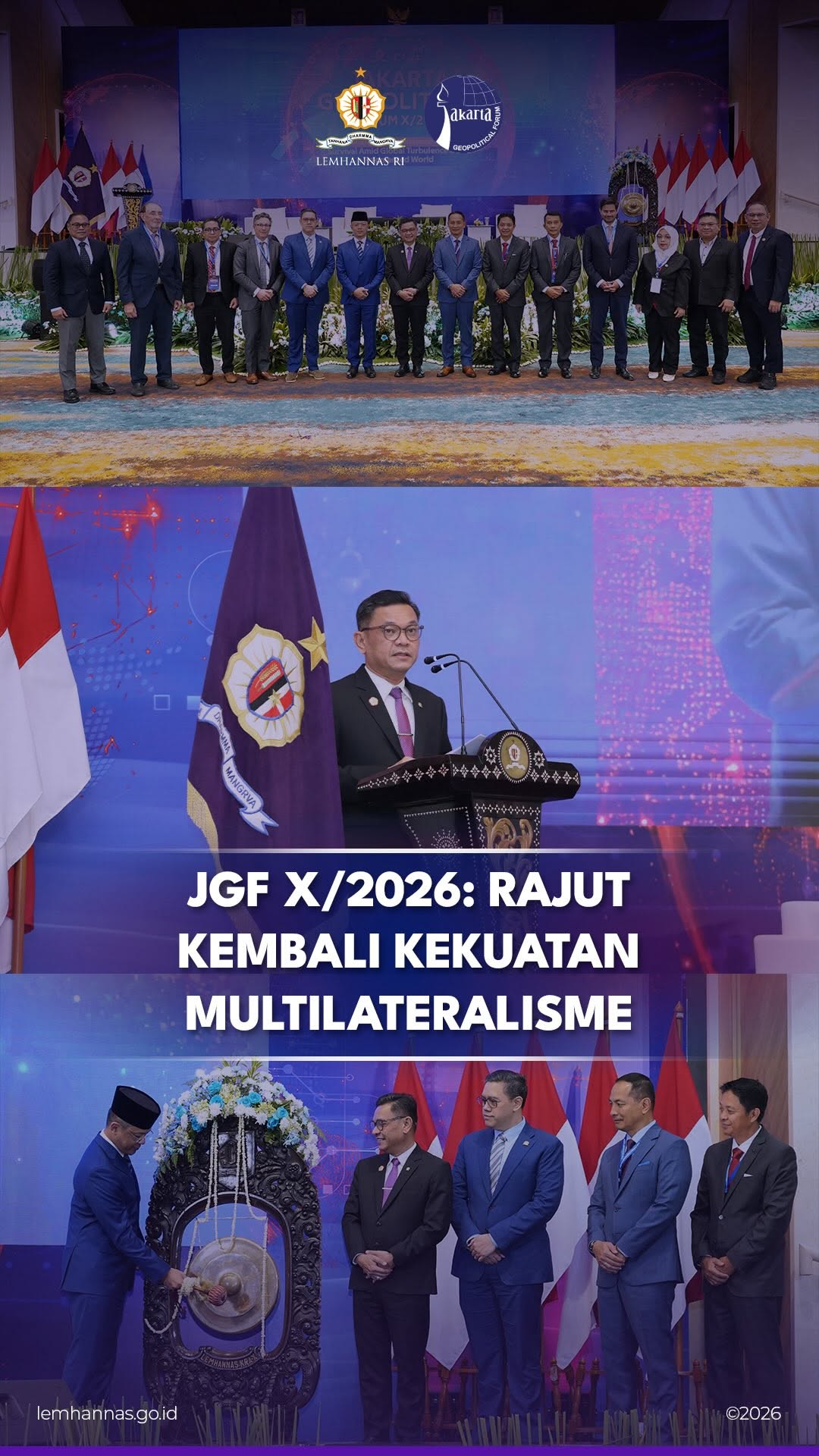 Sepuluh tahun, Jakarta Geopolitical Forum tak pern...