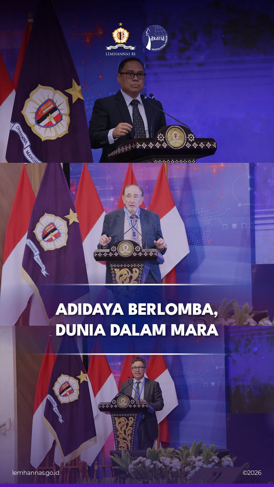 Negara-negara adidaya, dalam rivalitasnya, lebih m...