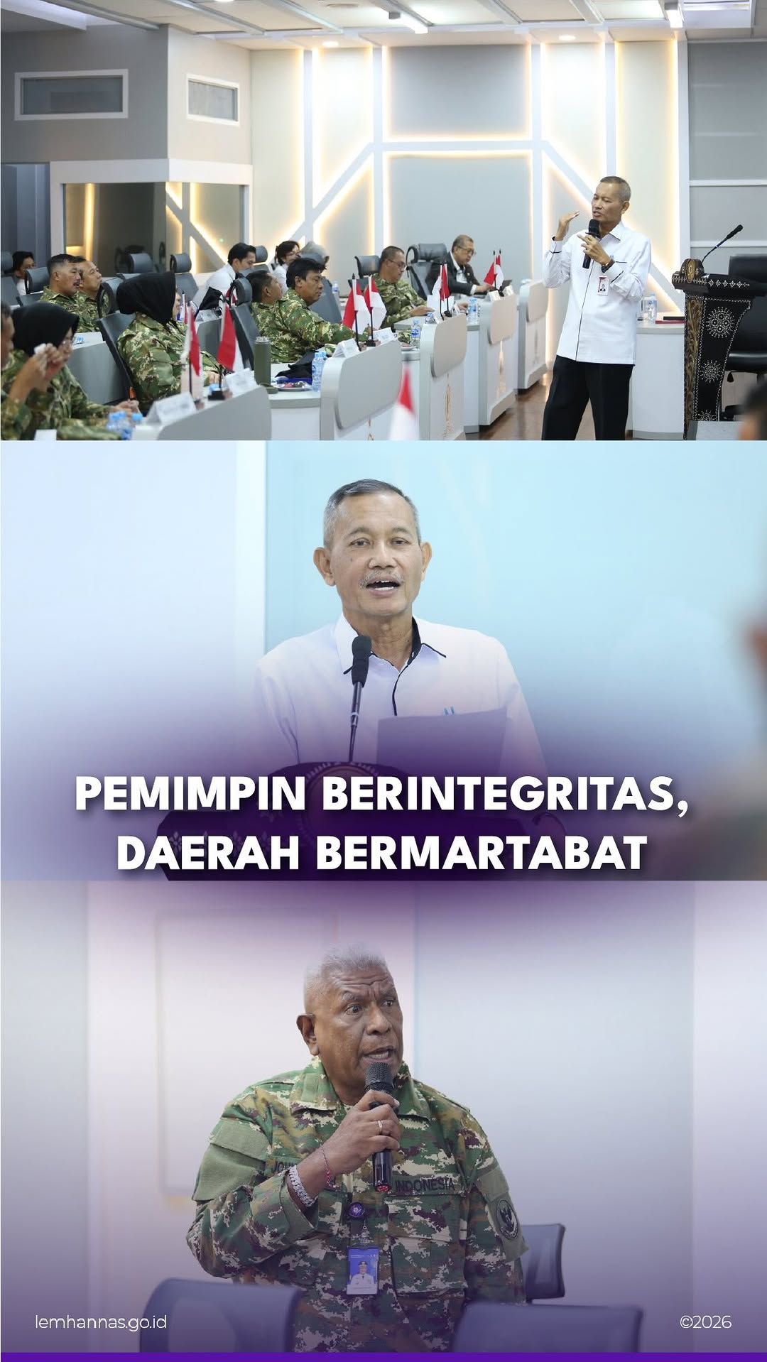 Wakil Ketua KPK Ibnu Basuki Widodo mengajak para b...