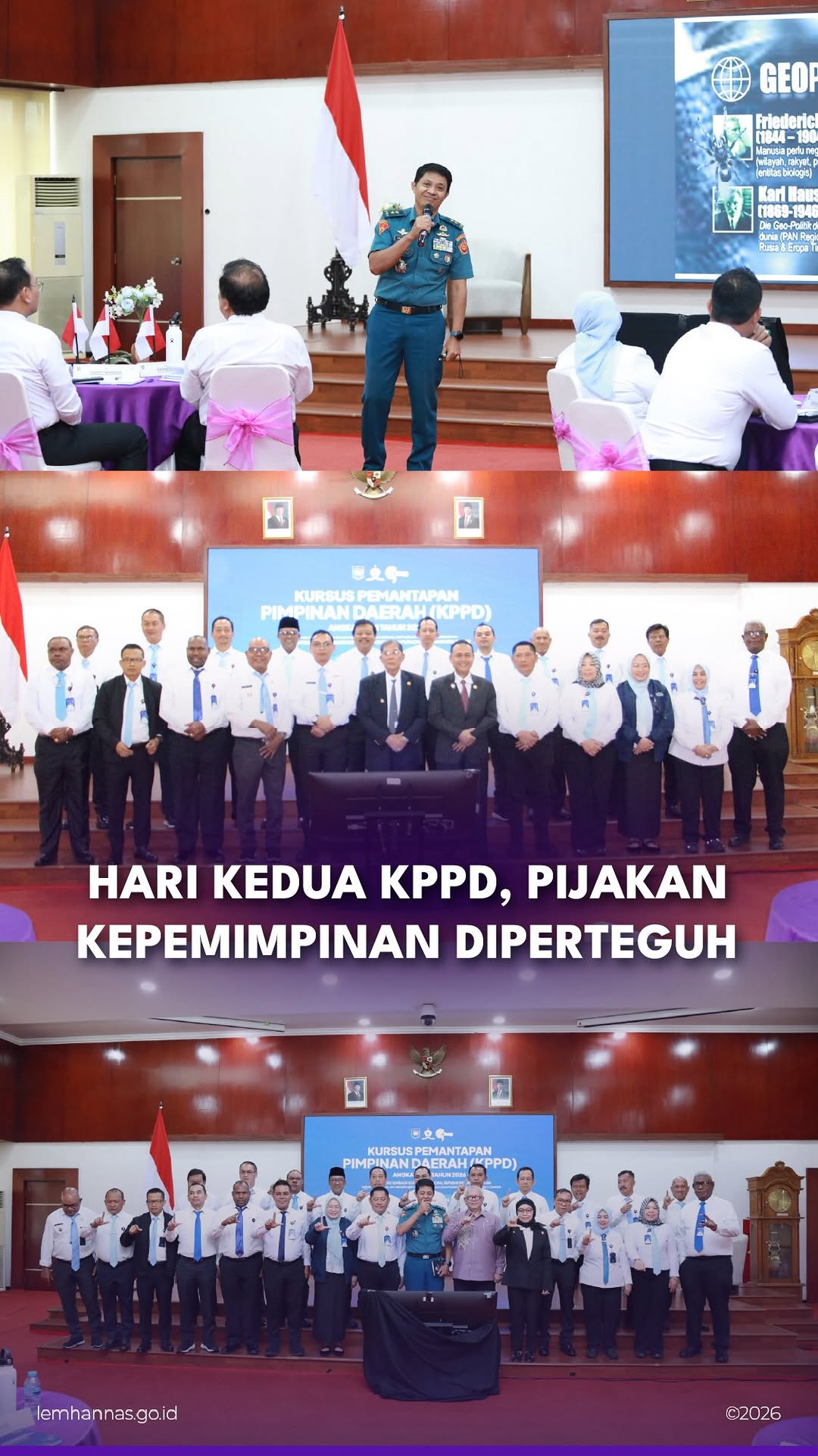 Hari kedua KPPD Angkatan III diawali dengan melanj...