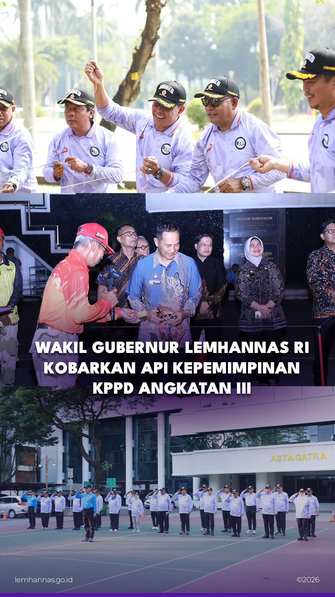 Kobaran api unggun menutup sesi leadership bonding...