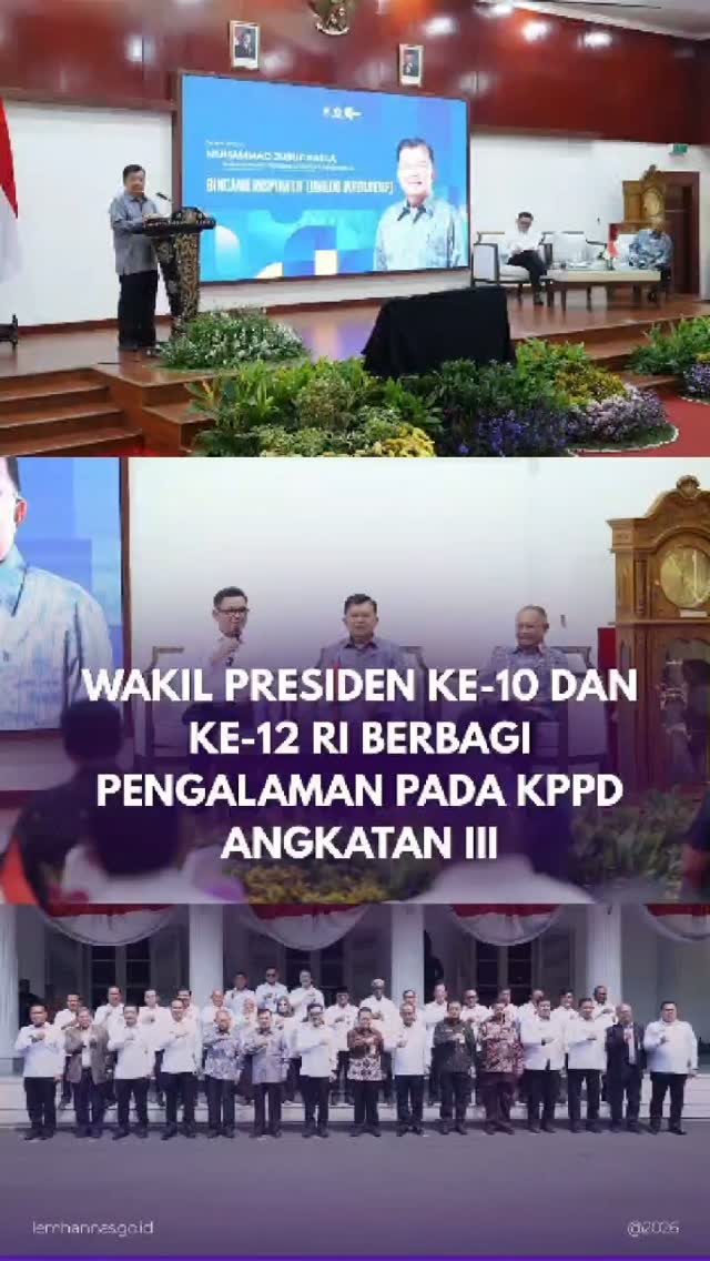 Wakil Presiden ke-10 dan ke-12 RI Dr. (H.C.) Drs. ...