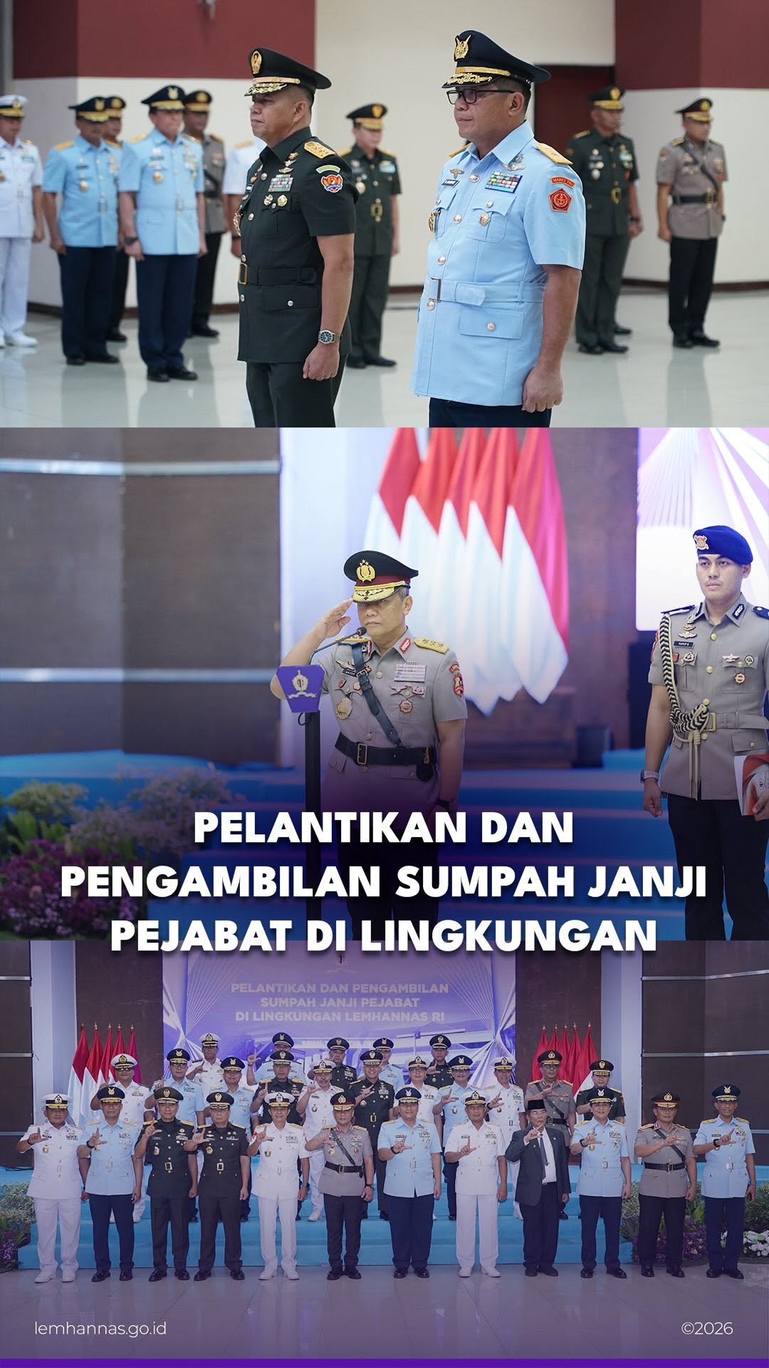 Sekretaris Utama Lemhannas RI Komjen Pol. Dr. Drs....