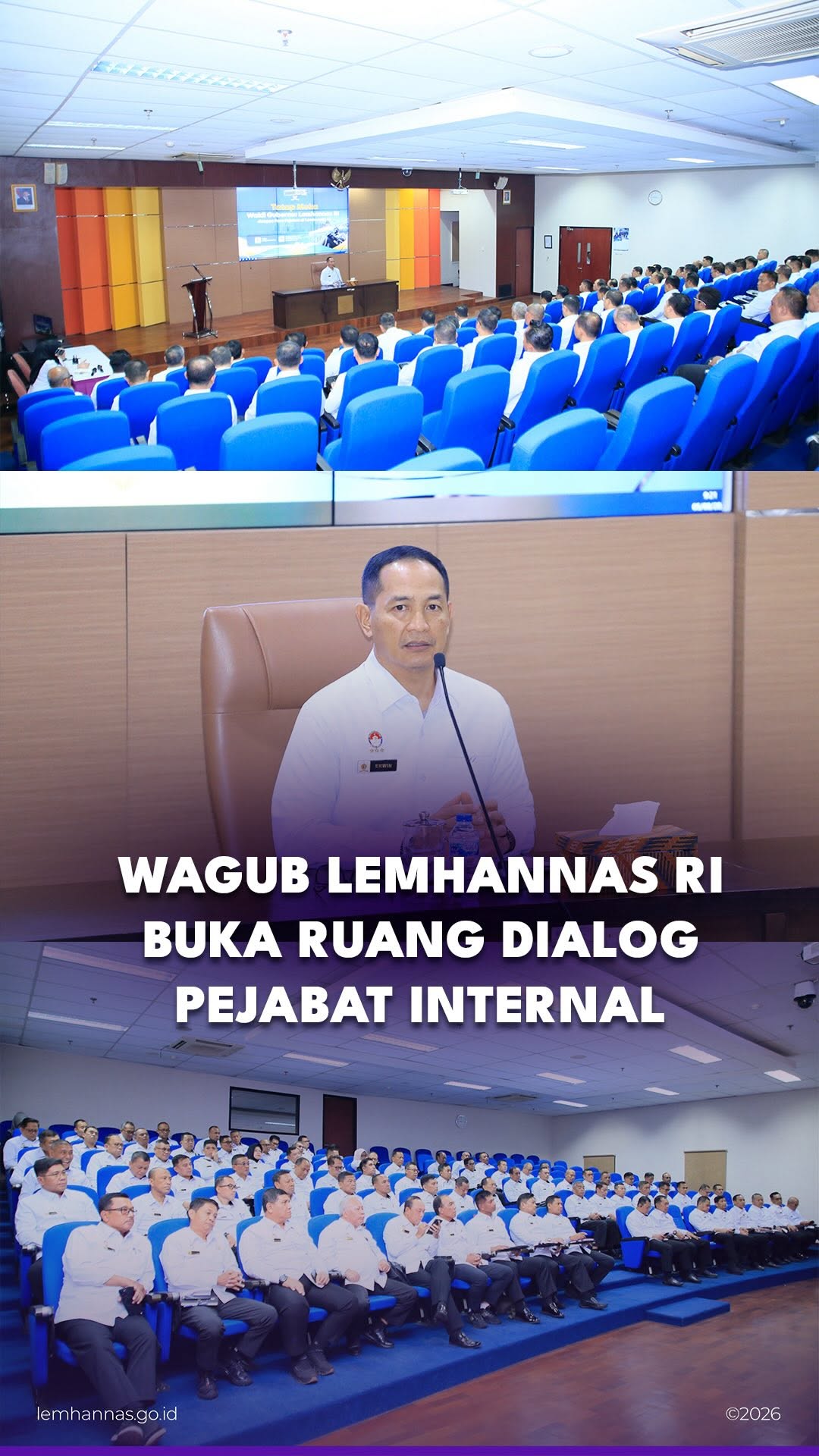 Wakil Gubernur Lemhannas RI Laksdya TNI Erwin S. A...