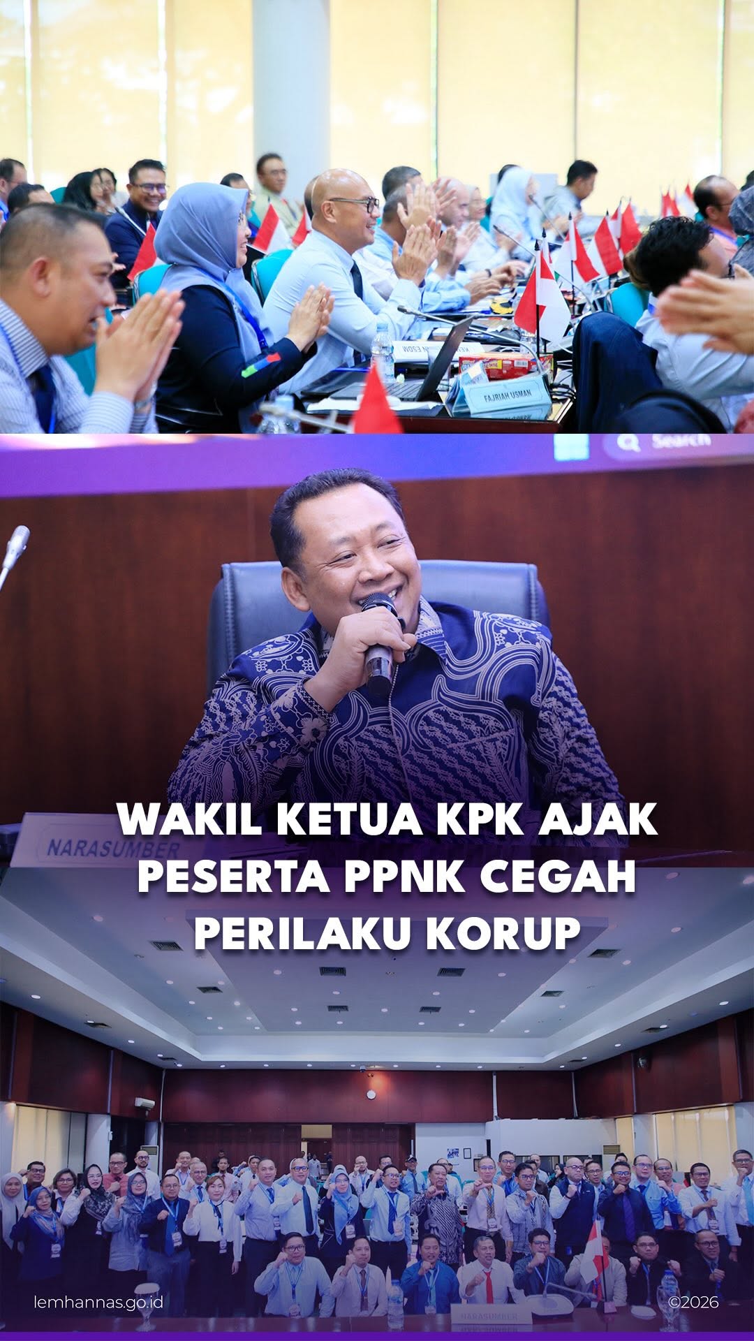 Motivasi untuk sesantiasa menjunjung integritas di...