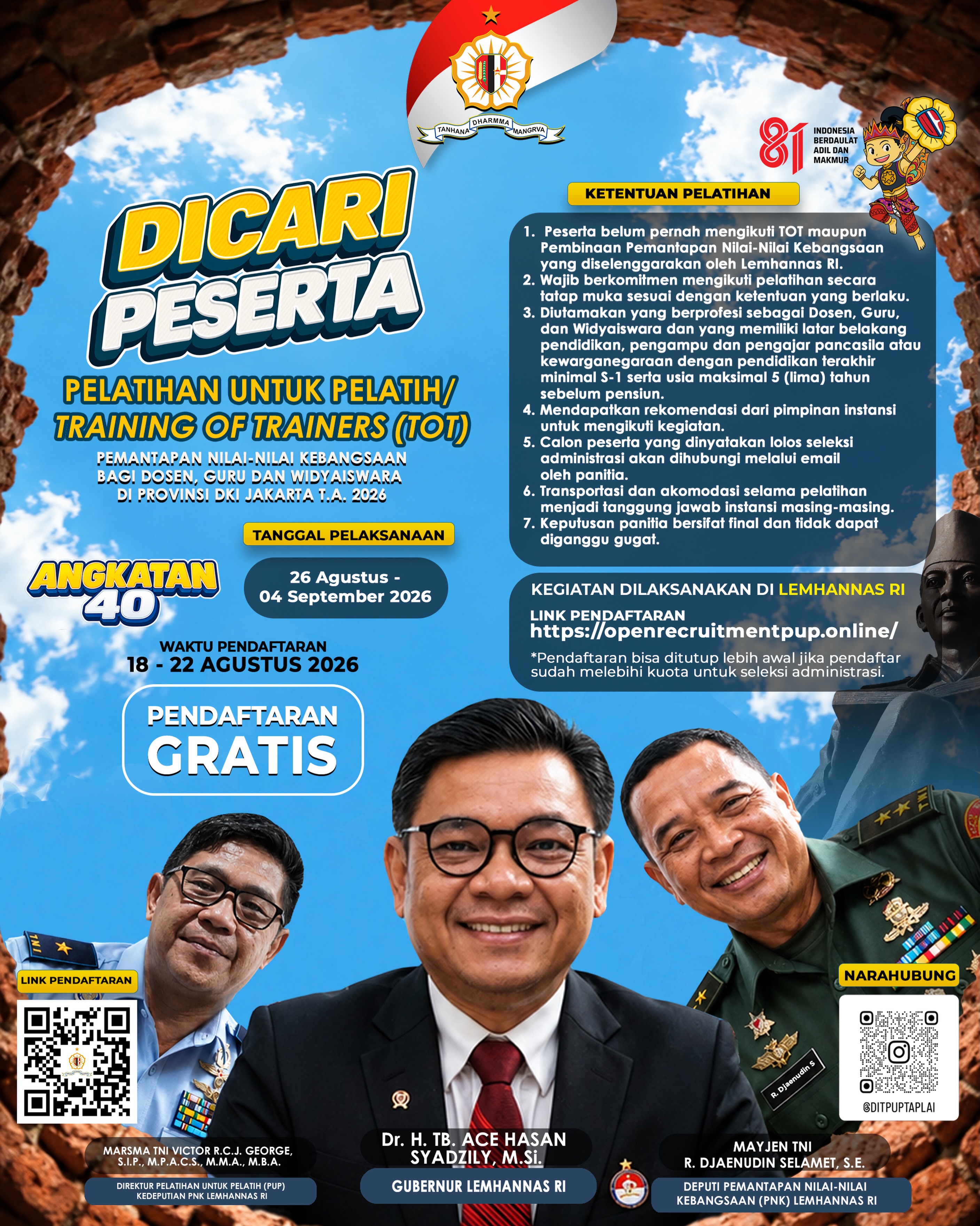 Allo PUPers, Kedeputian Pemantapan Nilai-Nilai Keb...