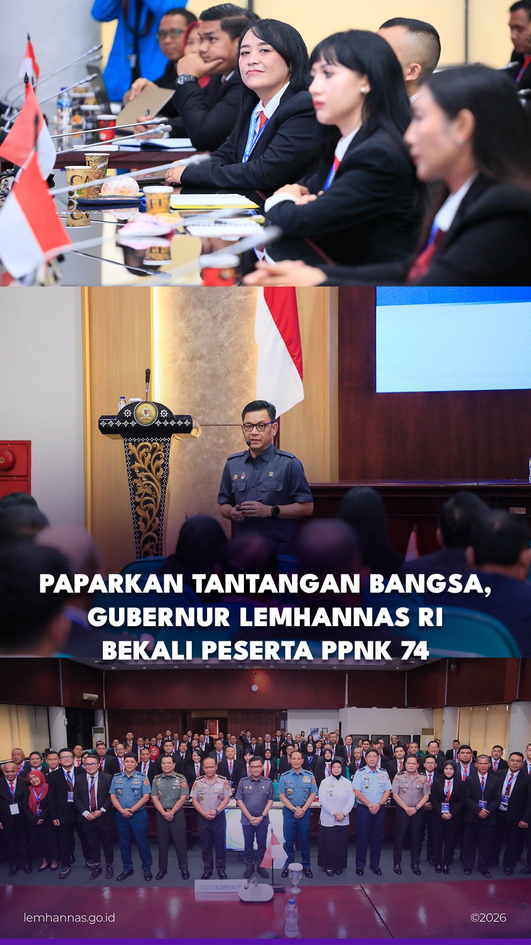 Lemhannas RI didirikan sebagai upaya membentuk pem...