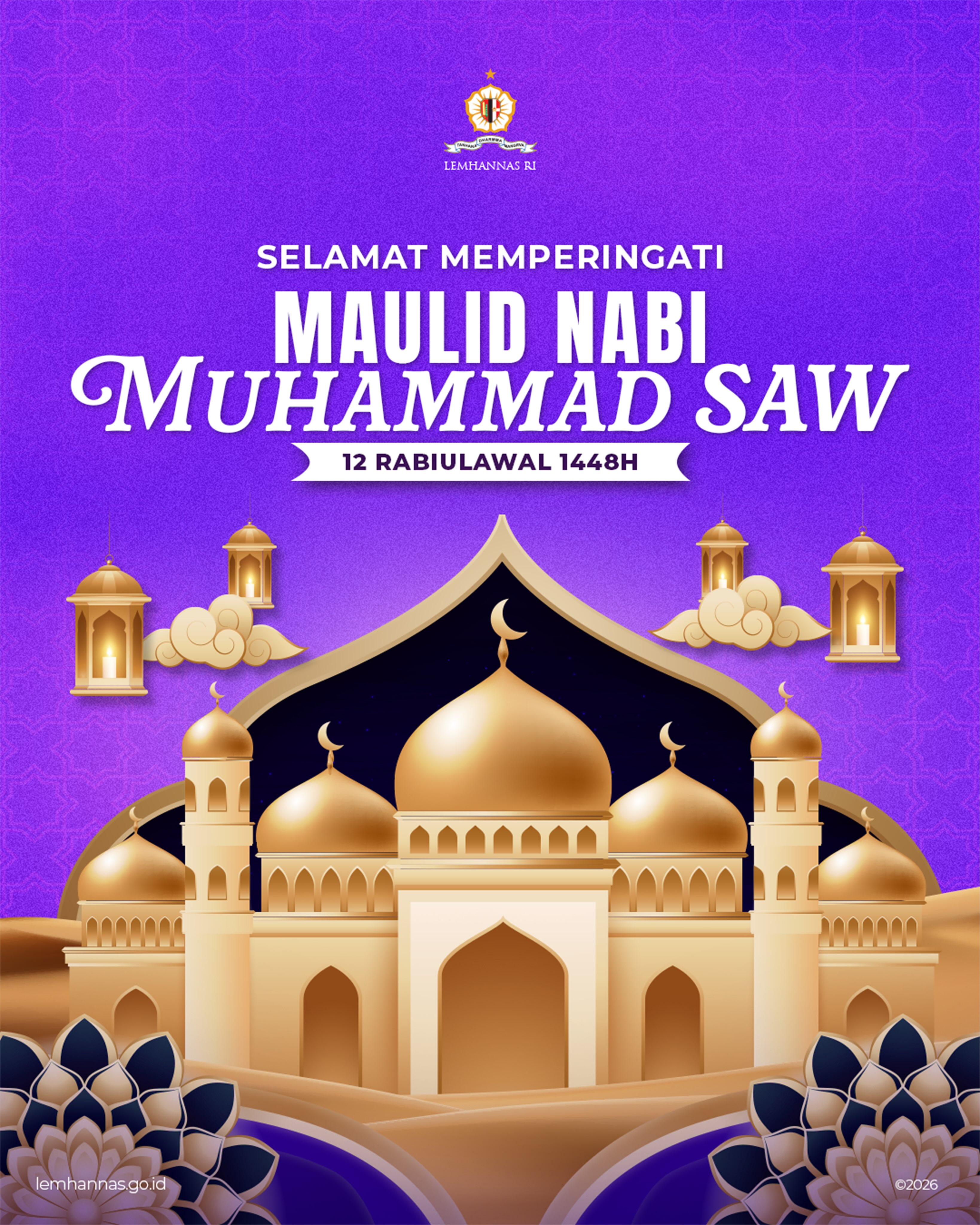 Peringatan kelahiran Nabi Muhammad SAW membuat kit...