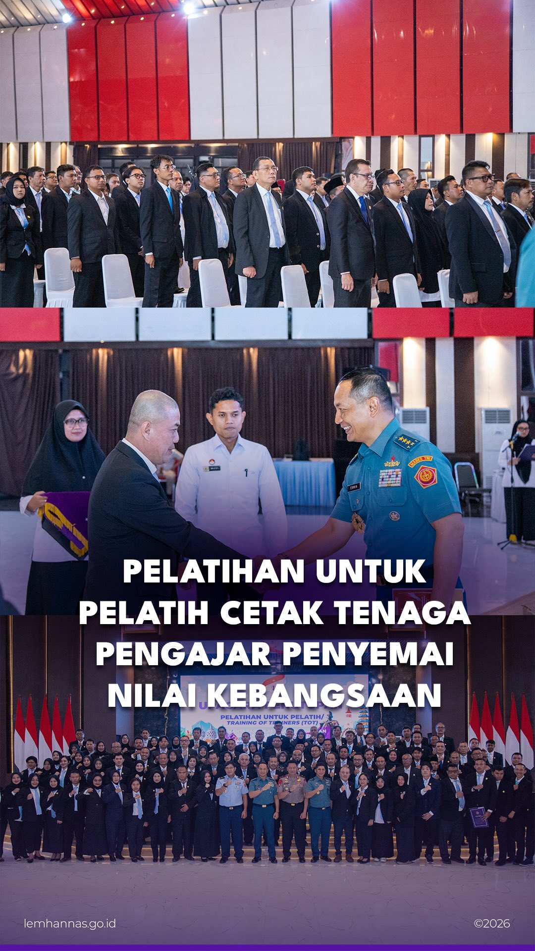 Wakil Gubernur Lemhannas RI Laksdya TNI Erwin S. A...