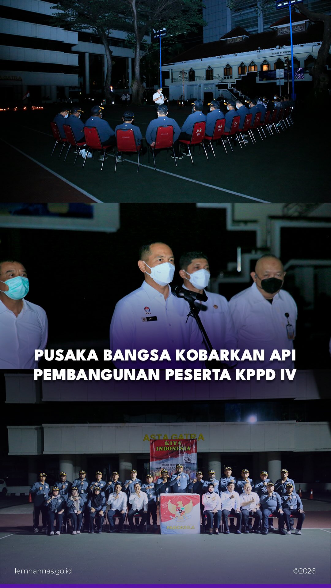 Para bupati dan wali kota peserta KPPD IV pada Min...