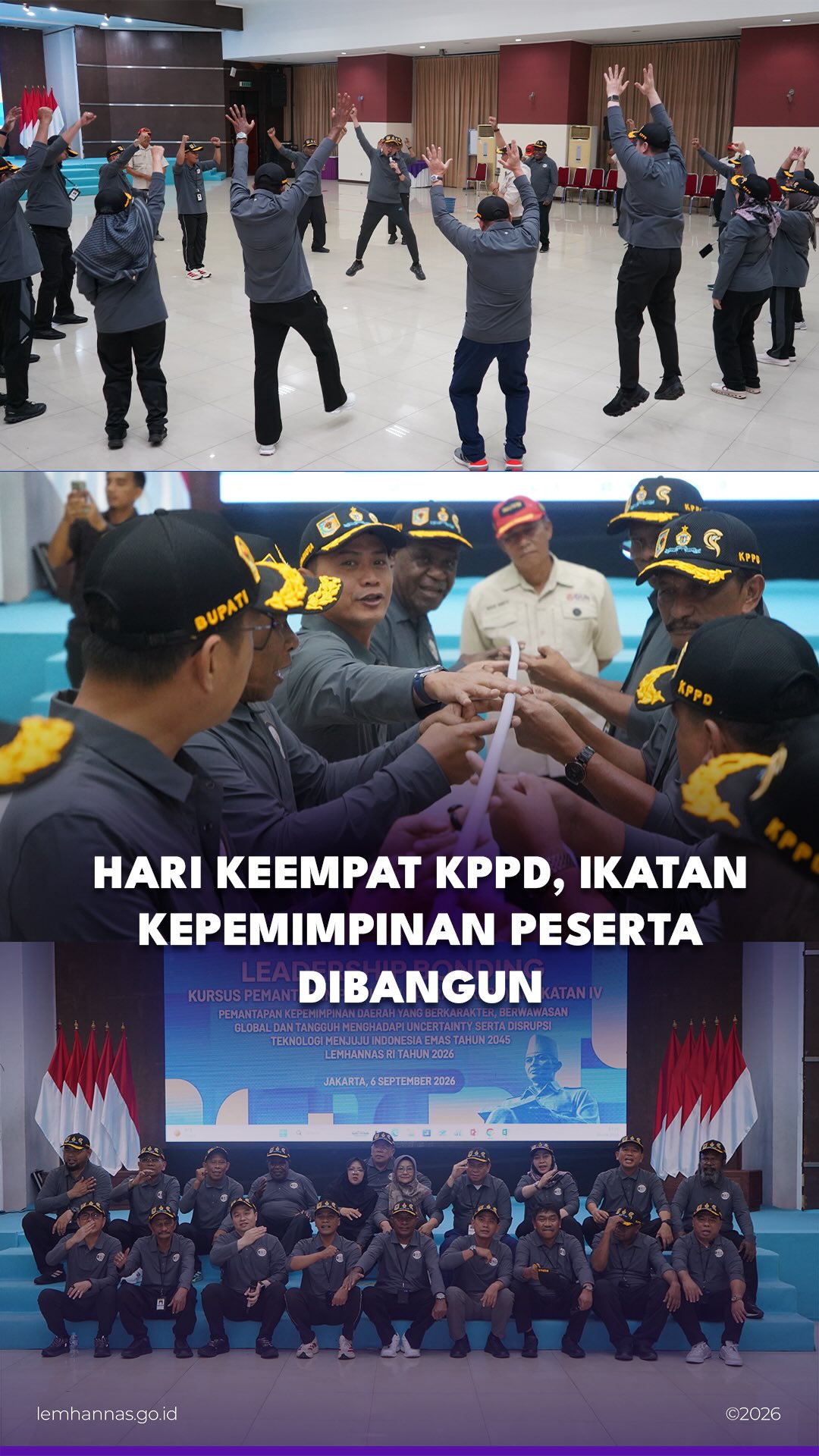 Setelah 3 hari menjalani sesi materi yang padat, p...
