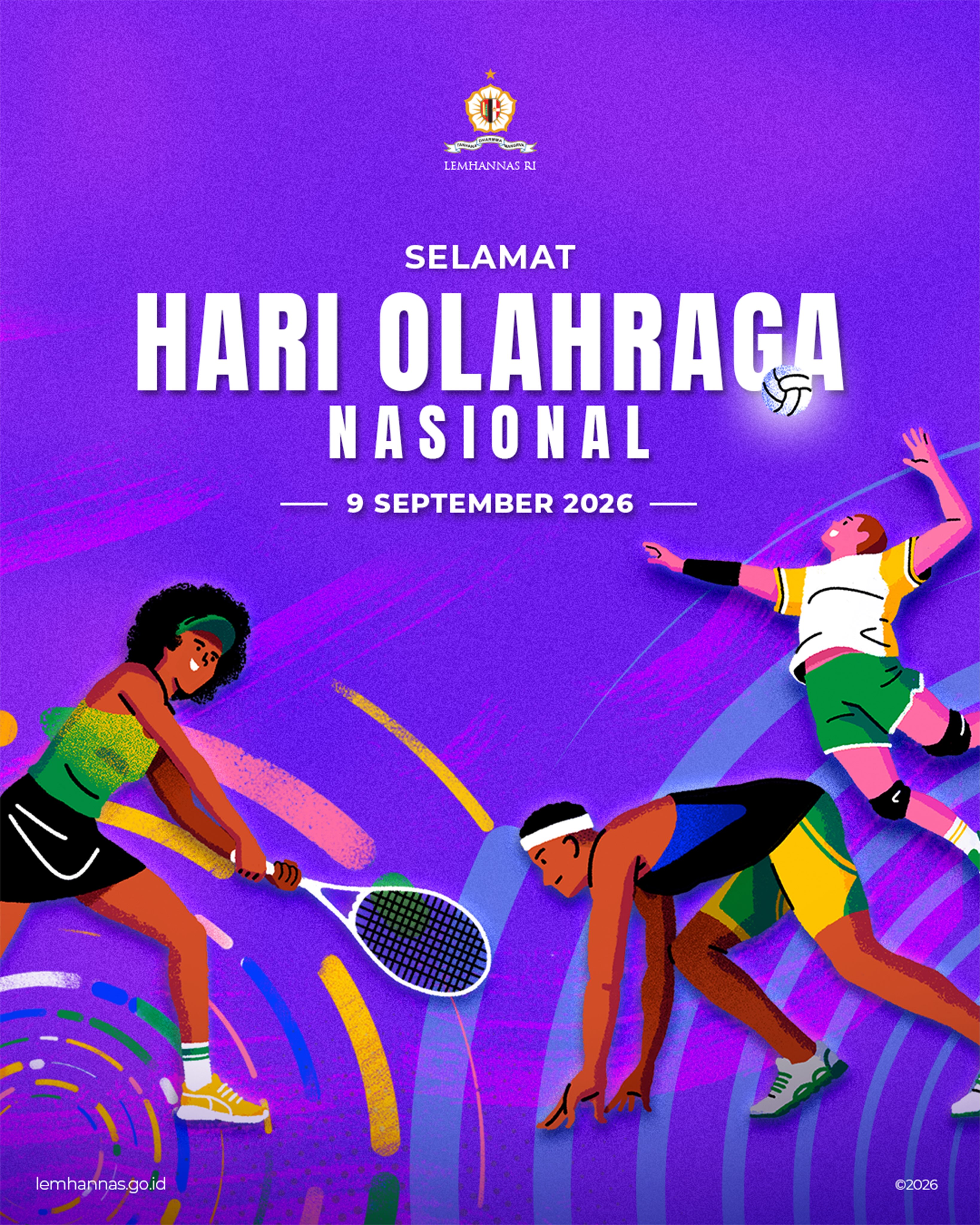 Hari Olahraga Nasional menjadi pengingat bahwa ola...