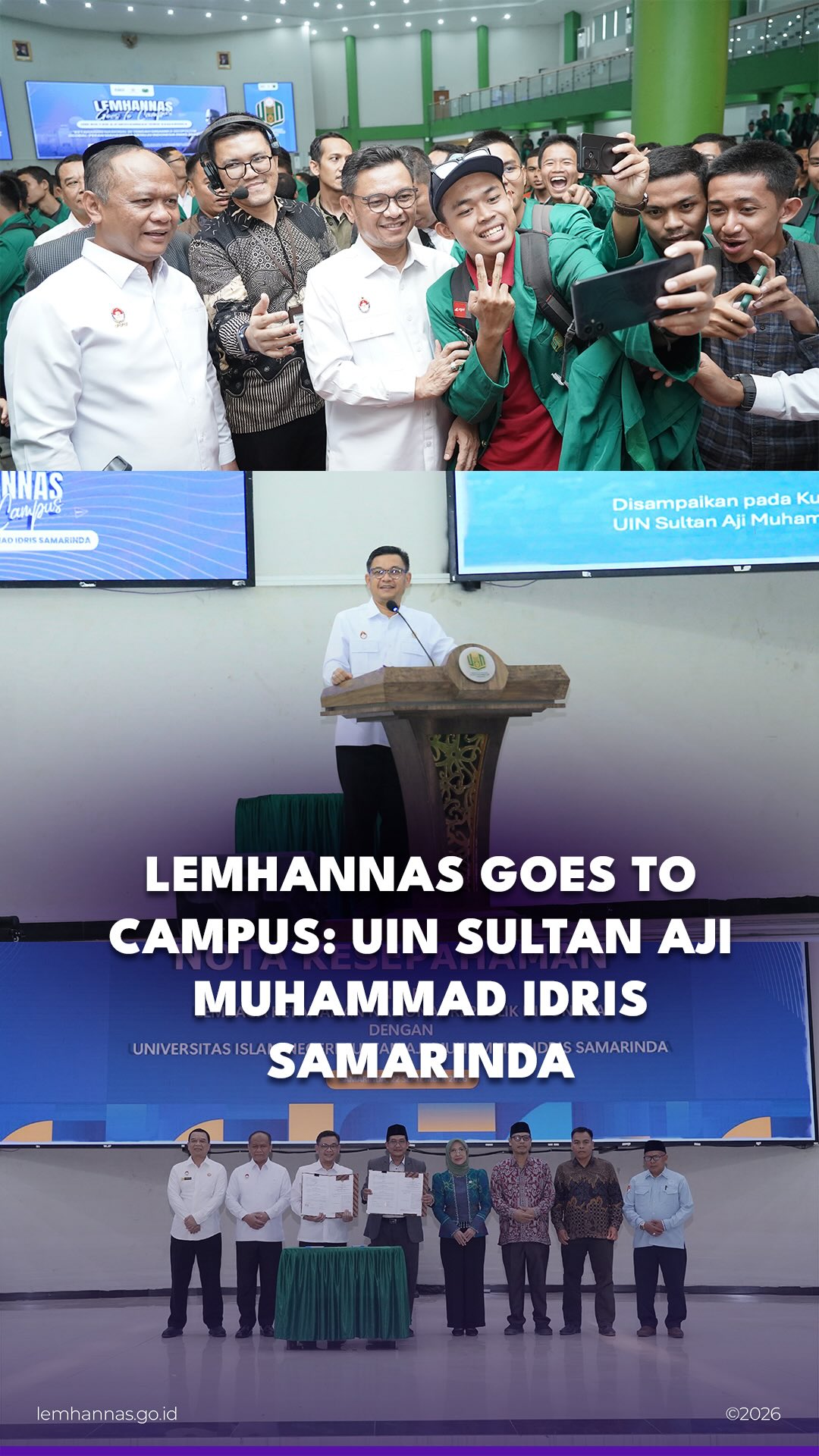 Melalui kuliah umum kebangsaan di Auditorium 22 Dz...