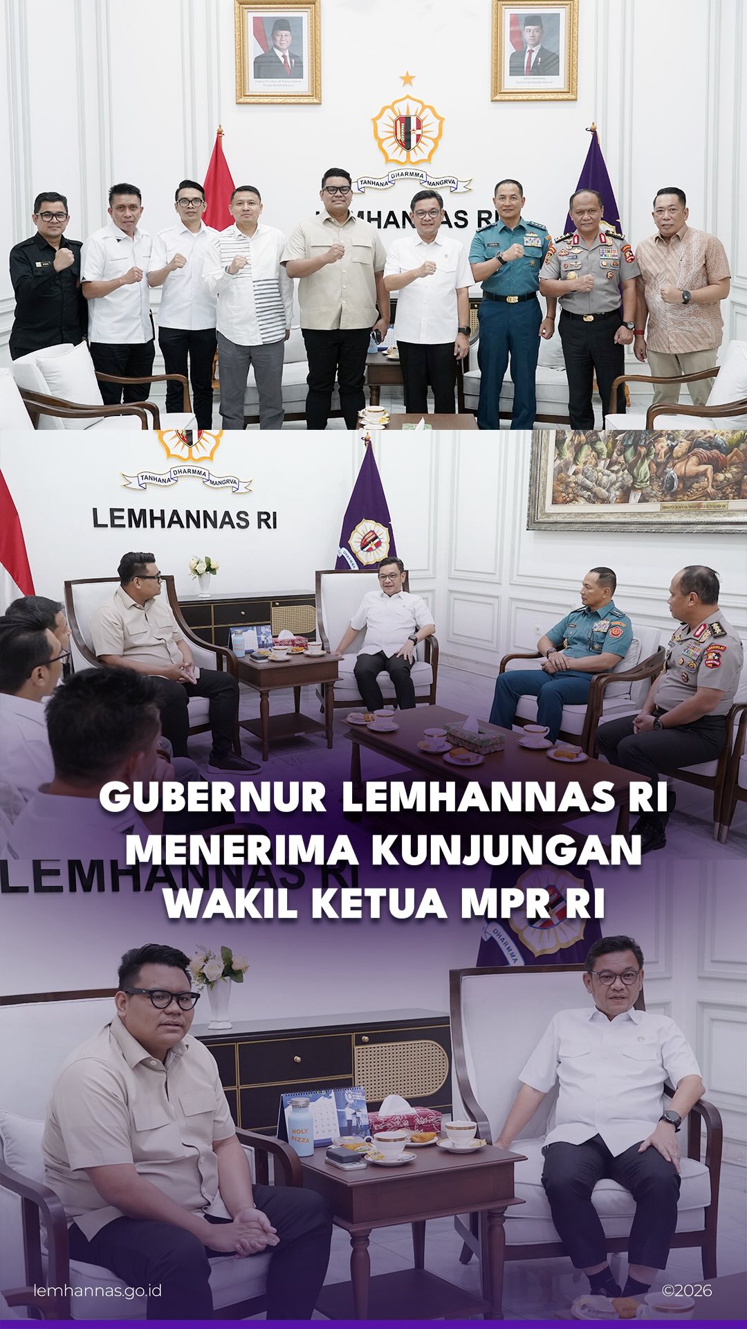 Wakil Ketua MPR RI Abcandra Muhammad Akbar Supratm...