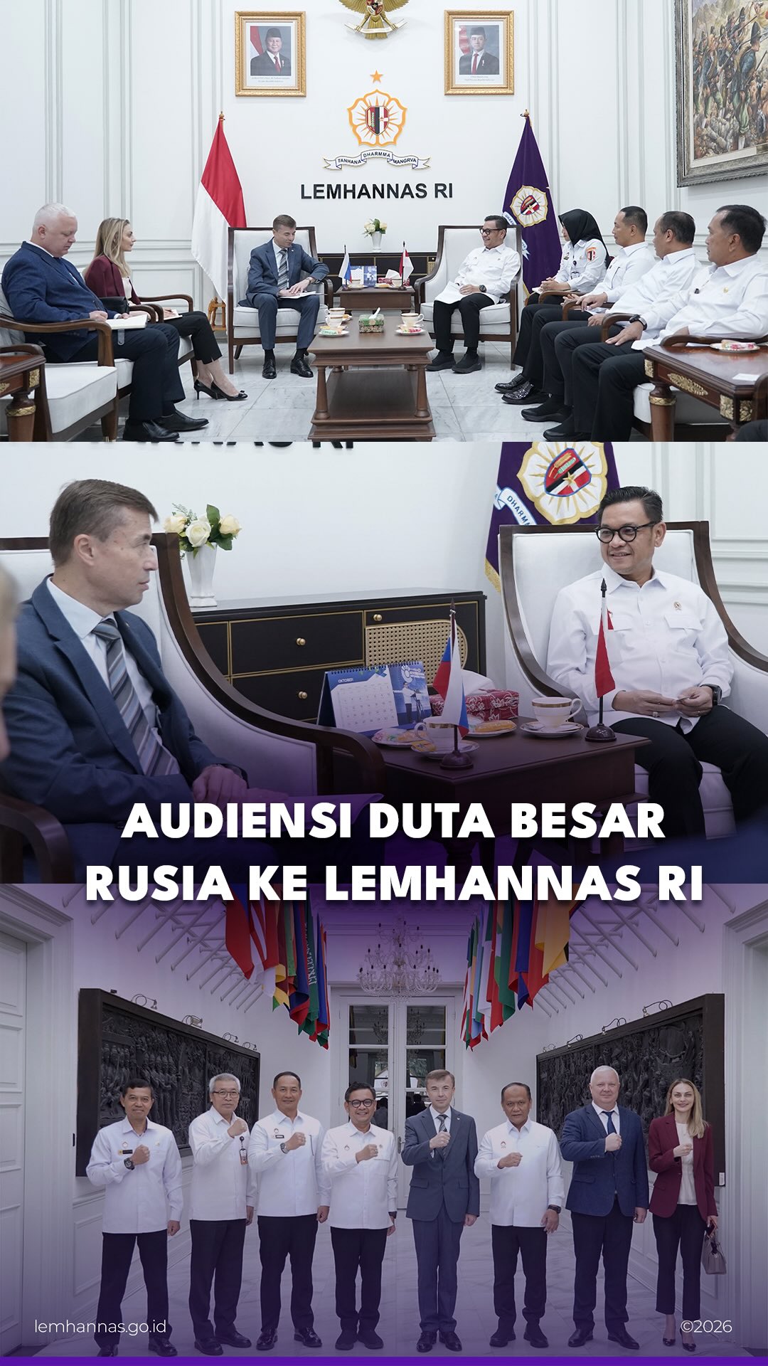 Duta Besar Federasi Rusia untuk Indonesia H.E. Ser...
