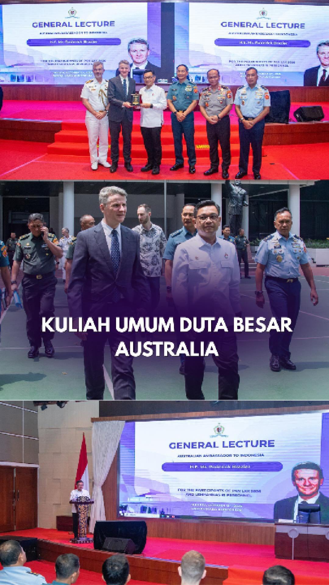 Duta Besar Australia untuk Indonesia H.E. Roderick...